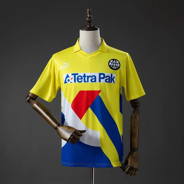 Camiseta de fútbol Eintracht Frankfurt 1993/96 VISITANTE MANGA CORTA VERSION FAN